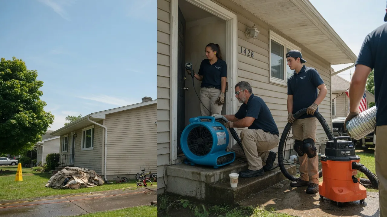 Water Damage Restoration in Lecompton, KS near me